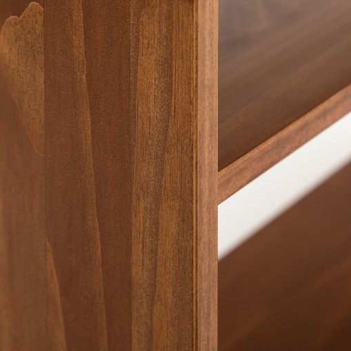 Regalset MELLY 3-teilig aus Massivholz – Kastanie farben online kaufen | IDIMEX